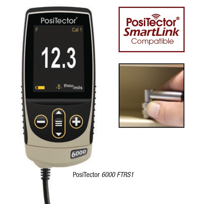 PosiTector 6000 FTRS1/FTRS3電磁式膜厚計 (鋼鐵6mm)