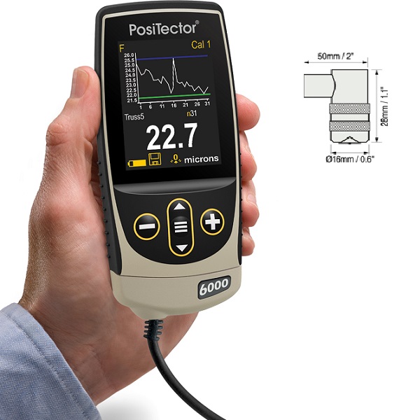 PosiTector 6000標準L型測頭膜厚計