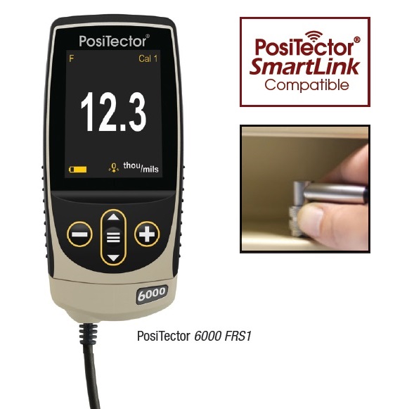 PosiTector 6000 FRS1/FRS3電磁式膜厚計 (鋼鐵1500um)